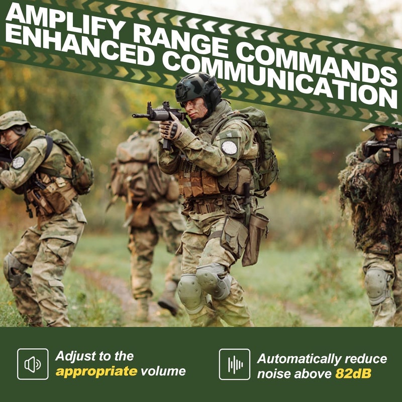 PROHEAR Arc Rail Adapter for Helmet Shooting Ear Protection Earmuffs, NRR 23dB Noise Reduction Hearing Protection for Hunting - Image 3